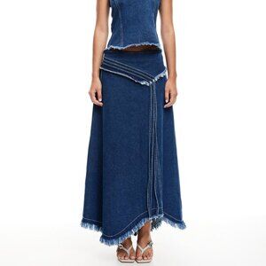 LIONESS MADAMN DENIM SKIRT ** NWT ** BTQ